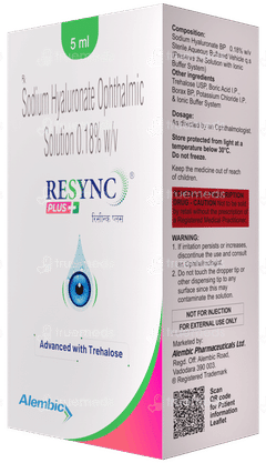 Resync Plus Ophthalmic Solution 5Ml